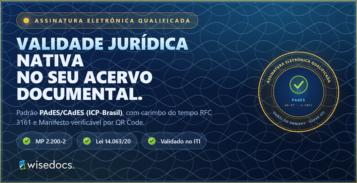 Assinatura digital automática: cadastrou o certificado, nunca mais esqueceu de assinar